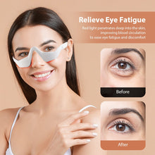 Load image into Gallery viewer, Microcurrent Massaging Eye Beauty Device with EMS and Red Light for Eye Massage and Dark Circle Reduction
